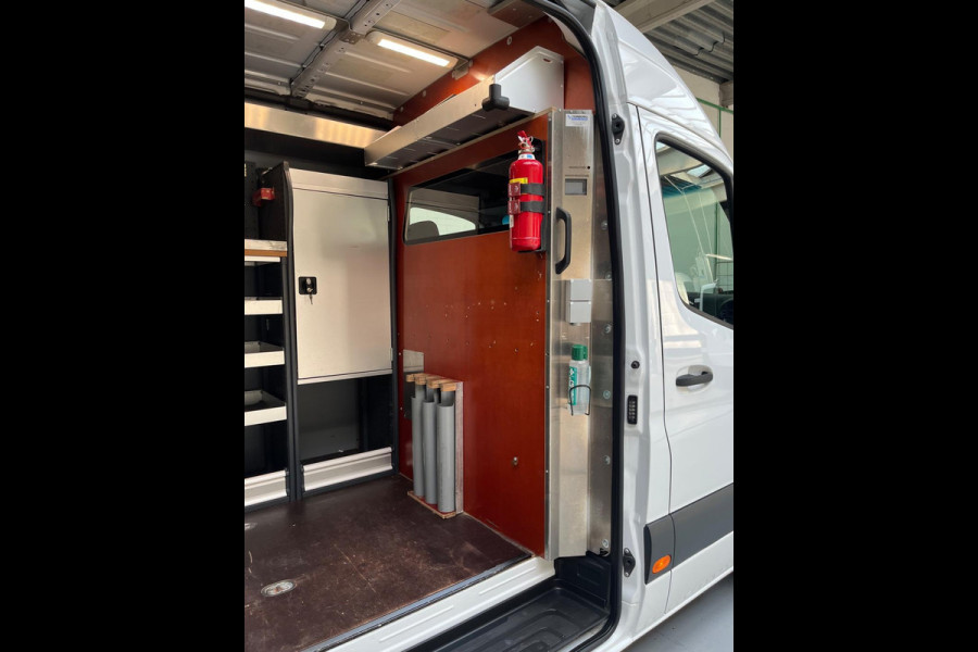 Mercedes-Benz Sprinter Automaat Servicewagen 314 2.2 CDI 140PK L2H2 euro6 BOTT Inrichting, Victron V230, Standkachel RIJKLAARPRIJS