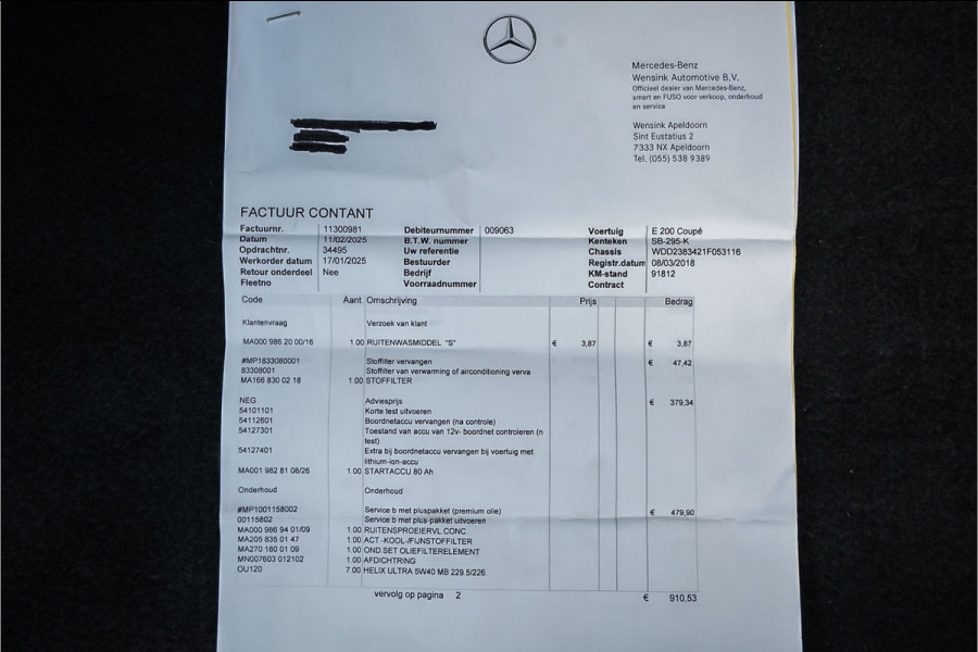 Mercedes-Benz E-Klasse Coupé 200 Premium Plus AMG Pano Burmester Distronic