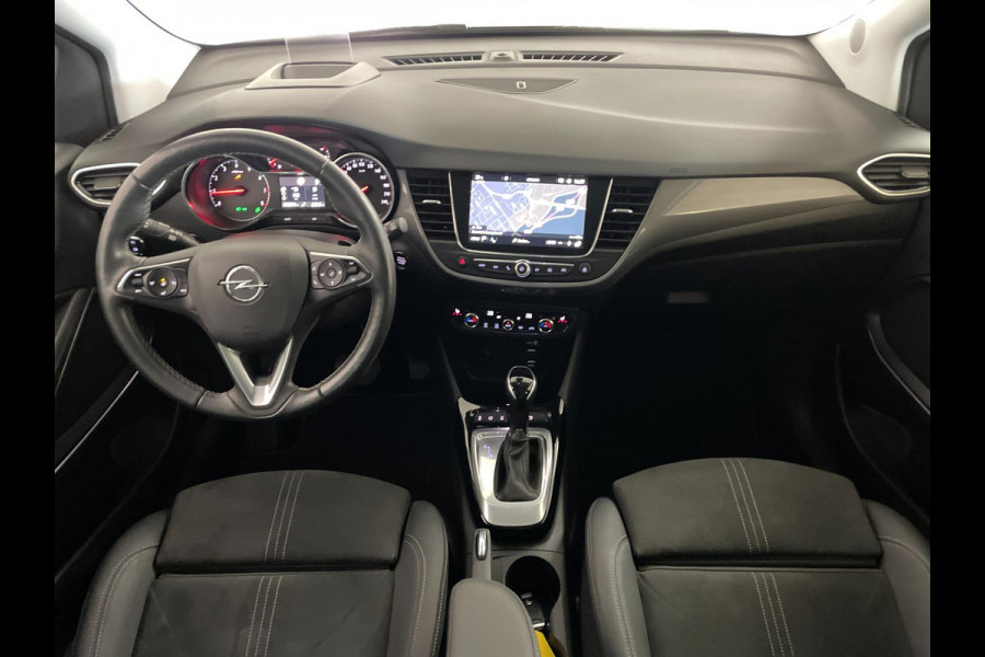 Opel Crossland 1.2 Turbo Elegance 130PK AUTOMAAT AIRCO NAVI CRUISE CAMERA ALCANTARA HEAD UP STOELVERW TREKHAAK NIEUWSTAAT
