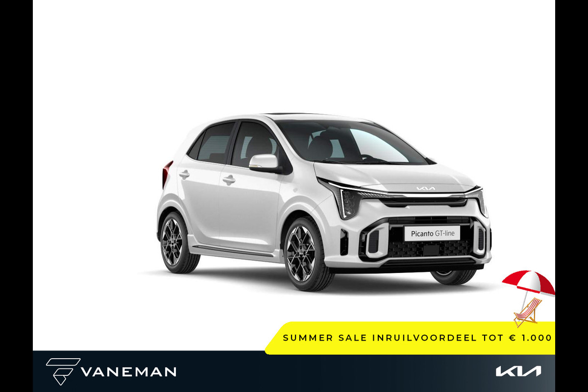 Kia Picanto 1.0 DPI GT-Line | Buitenspiegels elektrisch verstel- en verwarmbaar | Voorstoelen verwarmd Kia Picanto 1.0 DPI GT-Line | Buitenspiegels elektrisch verstel- en verwarmbaar | Voorstoelen verwarmd
