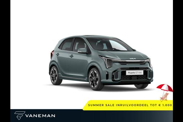 Kia Picanto 1.0 DPI GT-Line | Elektrisch schuif-/kanteldak | Zelf samenstellen