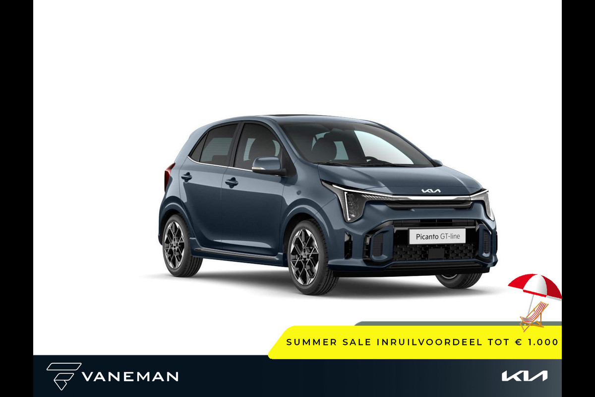 Kia Picanto 1.0 DPI GT-Line 5p. | 5-zits | Zelf samenstellen Kia Picanto 1.0 DPI GT-Line 5p. | 5-zits | Zelf samenstellen