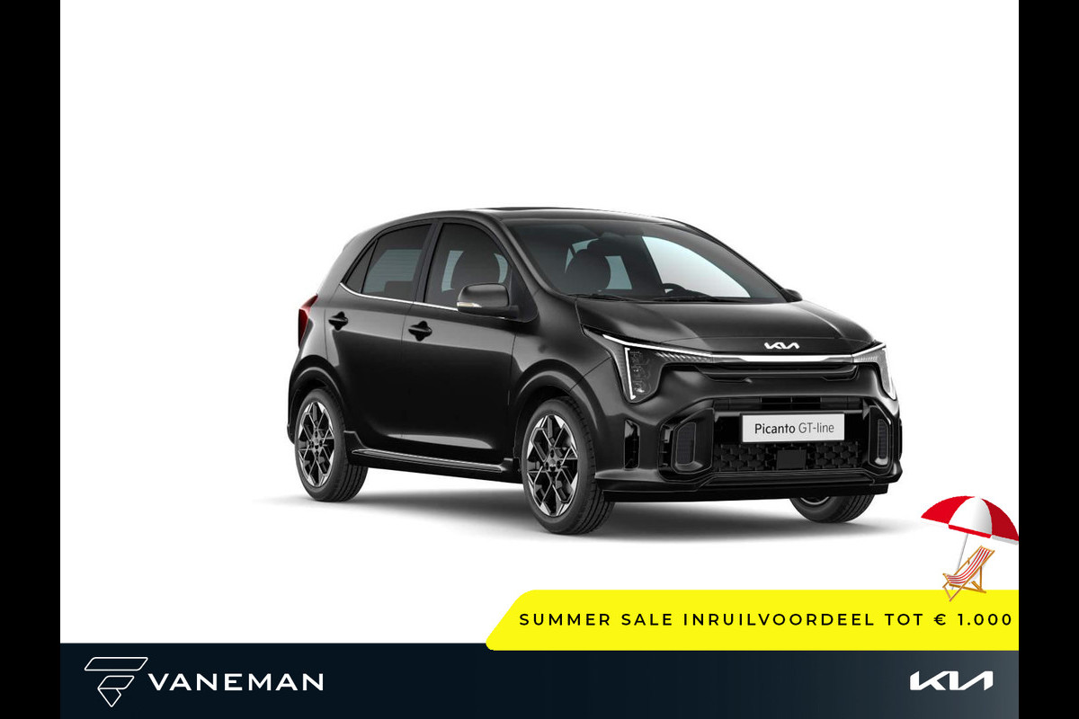 Kia Picanto 1.0 DPI GT-Line | Buitenspiegels elektrisch verstel- en verwarmbaar | Voorstoelen verwarmd Kia Picanto 1.0 DPI GT-Line | Buitenspiegels elektrisch verstel- en verwarmbaar | Voorstoelen verwarmd