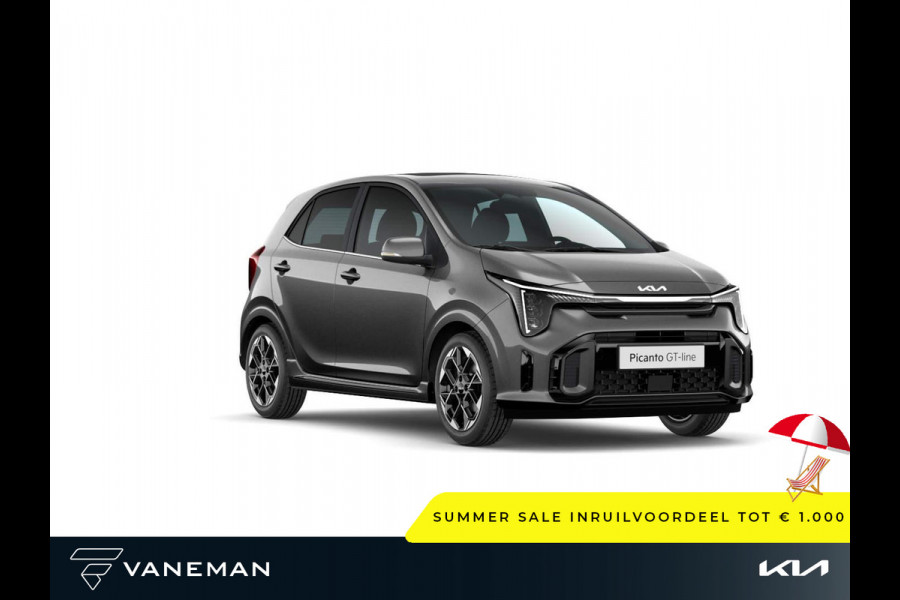 Kia Picanto 1.0 DPI GT-Line | Apple Carplay/Android Auto | Cruise control en stuurhulp