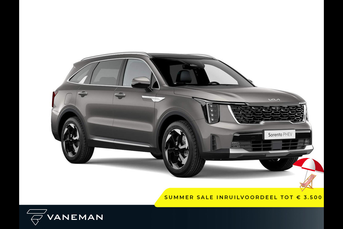 Kia Sorento 1.6 T-GDi Plug-in Hybrid AWD ExecutiveLine 7p. | 7-zits | Cruise control adaptief met Stop&Go en stuurhulp | Kia Sorento 1.6 T-GDi Plug-in Hybrid AWD ExecutiveLine 7p. | 7-zits | Cruise control adaptief met Stop&Go en stuurhulp |