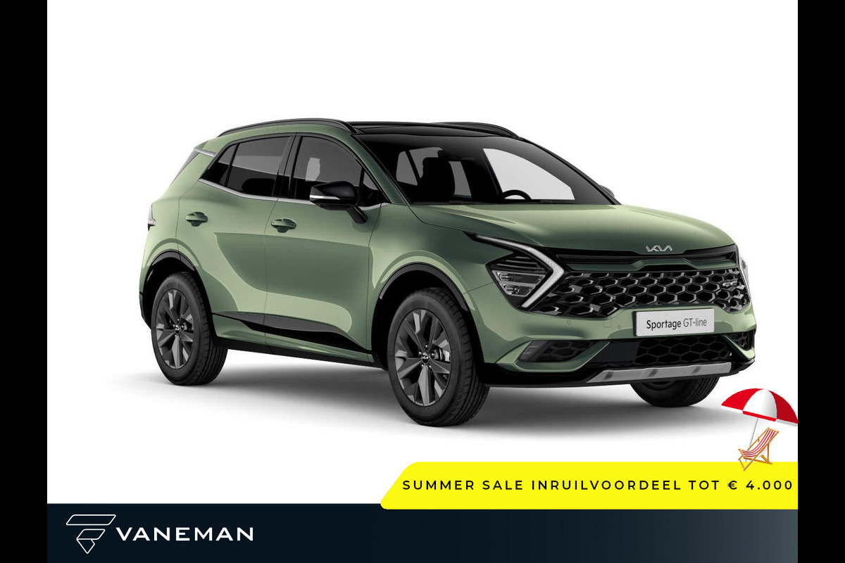 Kia Sportage 1.6 T-GDi Hybrid GT-Line Limited Edition | Voorstoelen verwarmd | Kunstlederen/suede bekleding | Limited Edition Kia Sportage 1.6 T-GDi Hybrid GT-Line Limited Edition | Voorstoelen verwarmd | Kunstlederen/suede bekleding | Limited Edition