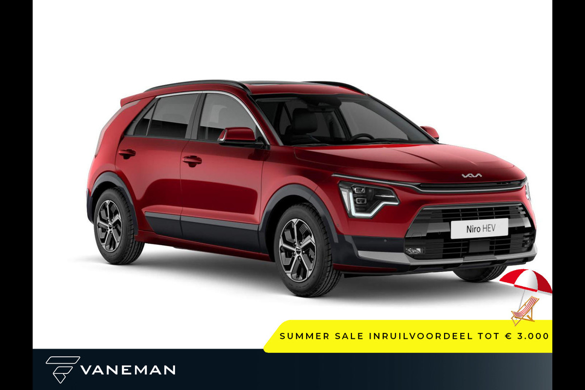 Kia Niro 1.6 GDi Hybrid DynamicLine | Binnenkort leverbaar | Navigatiesysteem full map Kia Niro 1.6 GDi Hybrid DynamicLine | Binnenkort leverbaar | Navigatiesysteem full map