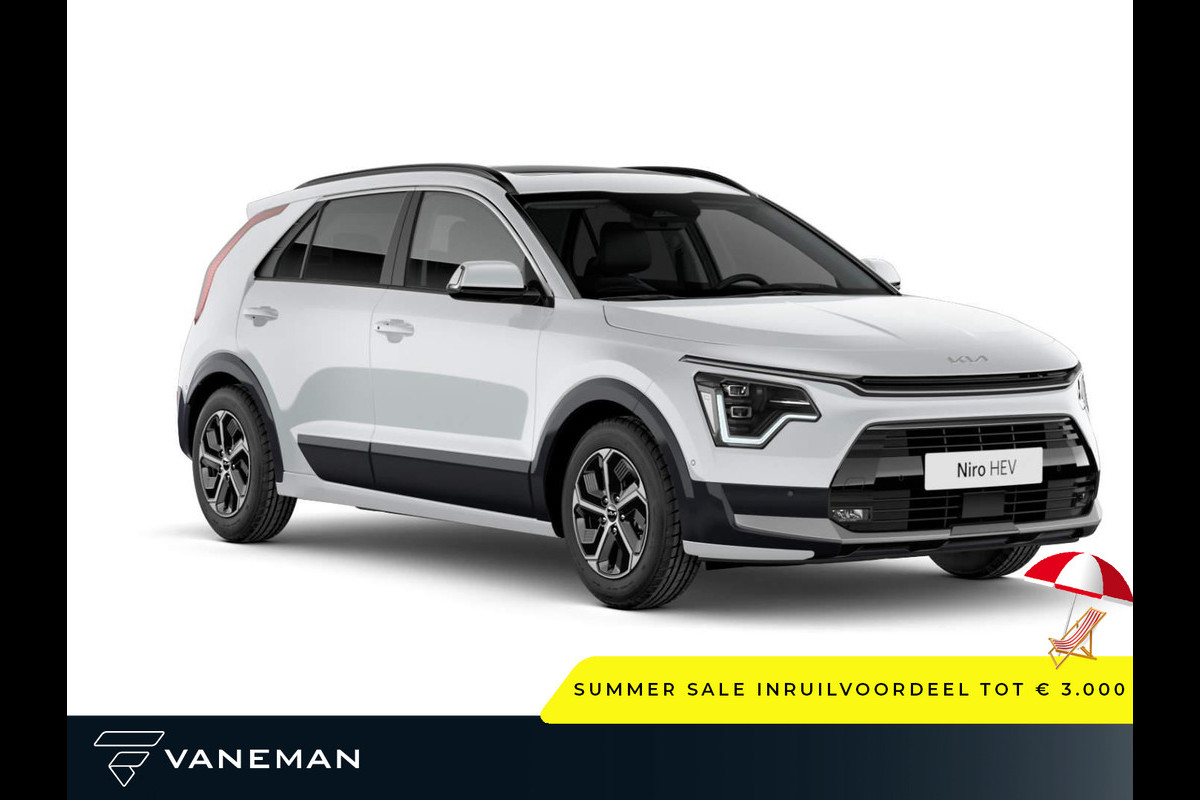 Kia Niro 1.6 GDi Hybrid DynamicPlusLine | Head-up display | Apple Carplay/Android Auto Kia Niro 1.6 GDi Hybrid DynamicPlusLine | Head-up display | Apple Carplay/Android Auto