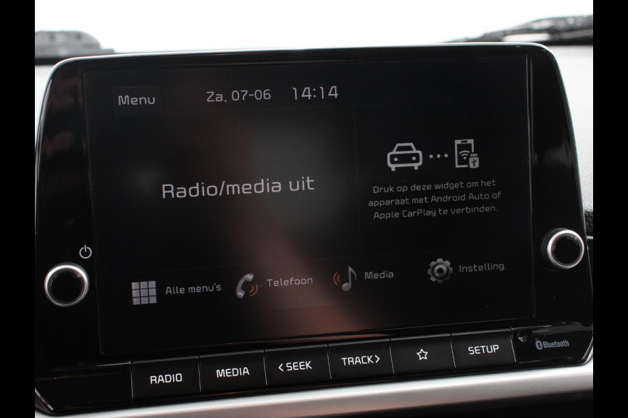 Kia Picanto 1.0 DPi DynamicLine Navigatie Apple Carplay/Android Auto Camera Cruise Control Lichtmetalen velgen Airco