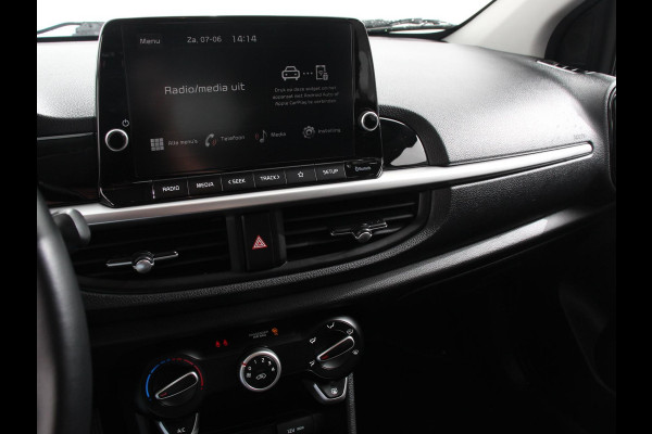 Kia Picanto 1.0 DPi DynamicLine Navigatie Apple Carplay/Android Auto Camera Cruise Control Lichtmetalen velgen Airco