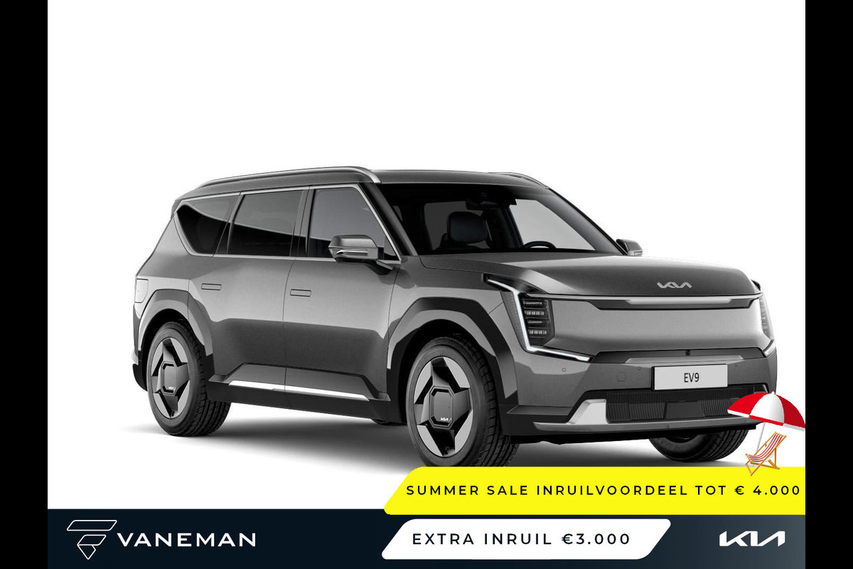 Kia EV9 First Edition 76.1 kWh | Apple Carplay/Android Auto | Warmtewerend glas Kia EV9 First Edition 76.1 kWh | Apple Carplay/Android Auto | Warmtewerend glas