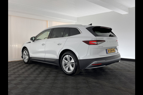 Škoda ENYAQ iV 80 Comfort [ 3-Fase ] (INCL-BTW) *DIGI-COCKPIT | FULL-LED | LEATHER-MICROFIBRE | BLINDSPOT | CAMERA | NAVI-FULLMAP | DAB+ | KEYLESS | HEATED-SPORTSEATS | CARPLAY | AMBIENT-LIGHT | CCS-FASTLOADER | SHIFT-PADDLES |
