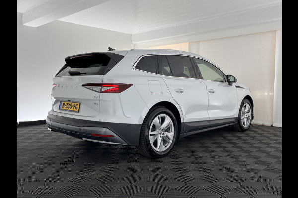 Škoda ENYAQ iV 80 Comfort [ 3-Fase ] (INCL-BTW) *DIGI-COCKPIT | FULL-LED | LEATHER-MICROFIBRE | BLINDSPOT | CAMERA | NAVI-FULLMAP | DAB+ | KEYLESS | HEATED-SPORTSEATS | CARPLAY | AMBIENT-LIGHT | CCS-FASTLOADER | SHIFT-PADDLES |