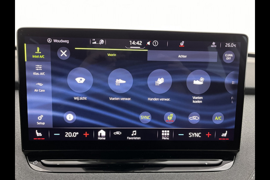 Škoda ENYAQ iV 80 Comfort [ 3-Fase ] (INCL-BTW) *DIGI-COCKPIT | FULL-LED | LEATHER-MICROFIBRE | BLINDSPOT | CAMERA | NAVI-FULLMAP | DAB+ | KEYLESS | HEATED-SPORTSEATS | CARPLAY | AMBIENT-LIGHT | CCS-FASTLOADER | SHIFT-PADDLES |