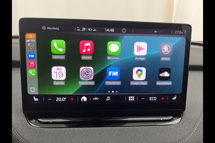 Škoda ENYAQ iV 80 Comfort [ 3-Fase ] (INCL-BTW) *DIGI-COCKPIT | FULL-LED | LEATHER-MICROFIBRE | BLINDSPOT | CAMERA | NAVI-FULLMAP | DAB+ | KEYLESS | HEATED-SPORTSEATS | CARPLAY | AMBIENT-LIGHT | CCS-FASTLOADER | SHIFT-PADDLES |