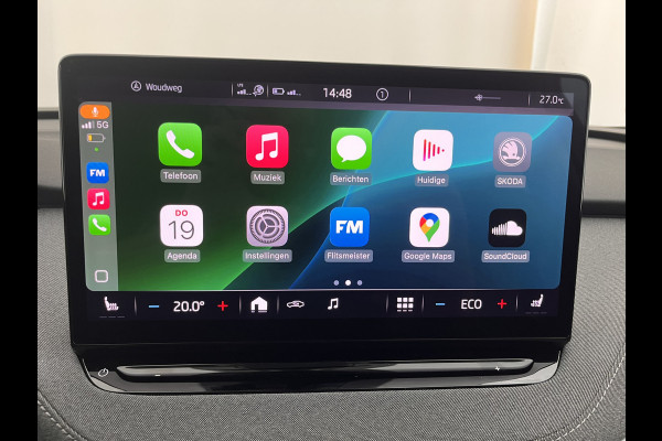 Škoda ENYAQ iV 80 Comfort [ 3-Fase ] (INCL-BTW) *DIGI-COCKPIT | FULL-LED | LEATHER-MICROFIBRE | BLINDSPOT | CAMERA | NAVI-FULLMAP | DAB+ | KEYLESS | HEATED-SPORTSEATS | CARPLAY | AMBIENT-LIGHT | CCS-FASTLOADER | SHIFT-PADDLES |