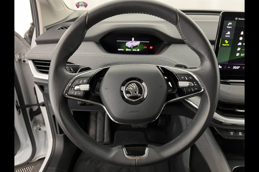 Škoda ENYAQ iV 80 Comfort [ 3-Fase ] (INCL-BTW) *DIGI-COCKPIT | FULL-LED | LEATHER-MICROFIBRE | BLINDSPOT | CAMERA | NAVI-FULLMAP | DAB+ | KEYLESS | HEATED-SPORTSEATS | CARPLAY | AMBIENT-LIGHT | CCS-FASTLOADER | SHIFT-PADDLES |