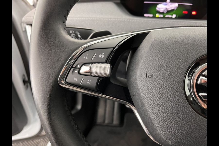 Škoda ENYAQ iV 80 Comfort [ 3-Fase ] (INCL-BTW) *DIGI-COCKPIT | FULL-LED | LEATHER-MICROFIBRE | BLINDSPOT | CAMERA | NAVI-FULLMAP | DAB+ | KEYLESS | HEATED-SPORTSEATS | CARPLAY | AMBIENT-LIGHT | CCS-FASTLOADER | SHIFT-PADDLES |