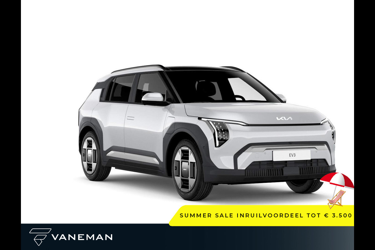 Kia EV3 Plus 81.4 kWh | Stoelverwarming | Kruisend verkeersassistentie achter Kia EV3 Plus 81.4 kWh | Stoelverwarming | Kruisend verkeersassistentie achter