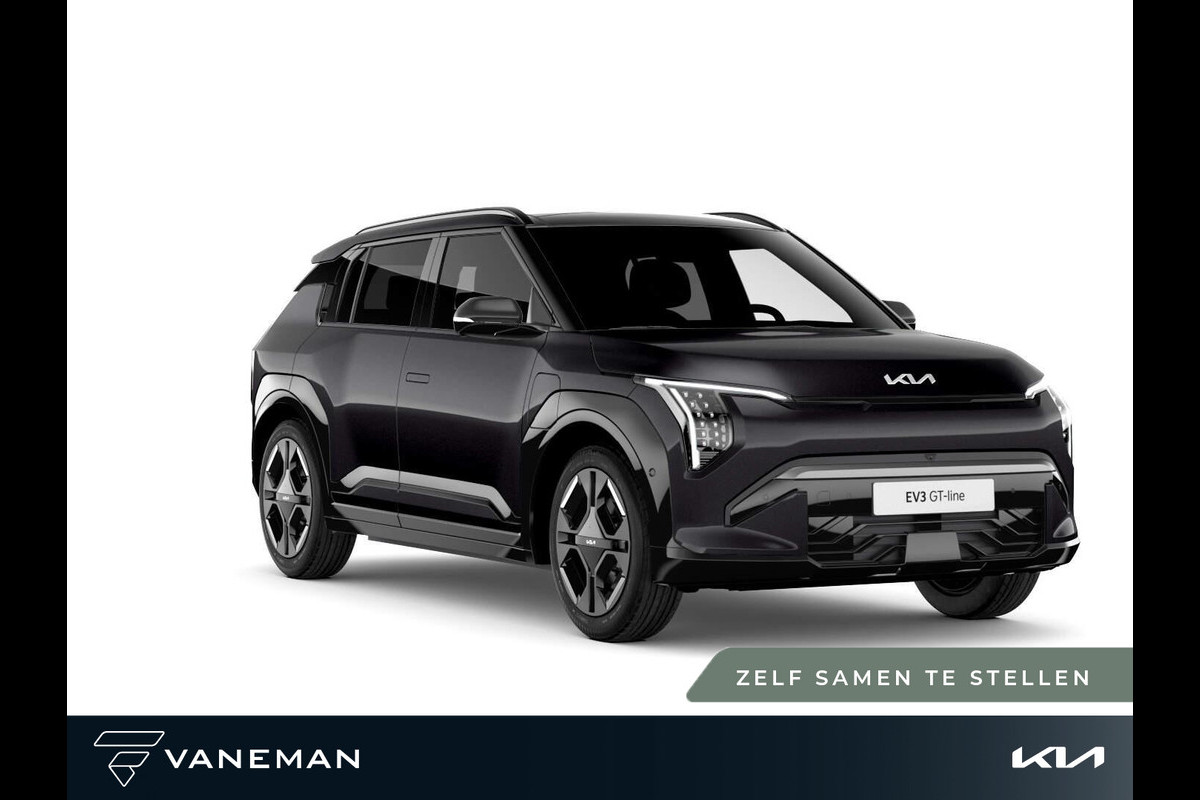 Kia EV3 GT-Line 81.4 kWh | Draadloze telefoonlader | Zelf samenstellen Kia EV3 GT-Line 81.4 kWh | Draadloze telefoonlader | Zelf samenstellen