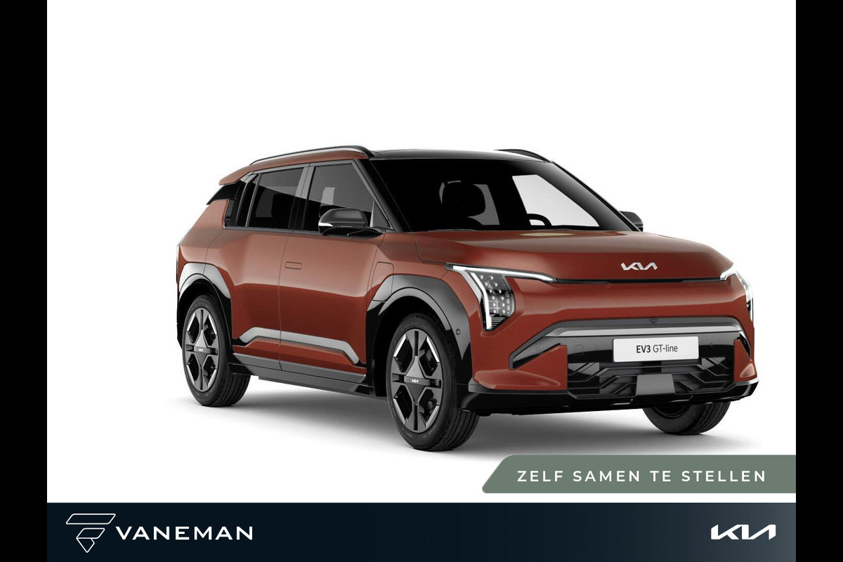 Kia EV3 GT-PlusLine 81.4 kWh | Achterbank verwarmd | Zelf samenstellen Kia EV3 GT-PlusLine 81.4 kWh | Achterbank verwarmd | Zelf samenstellen