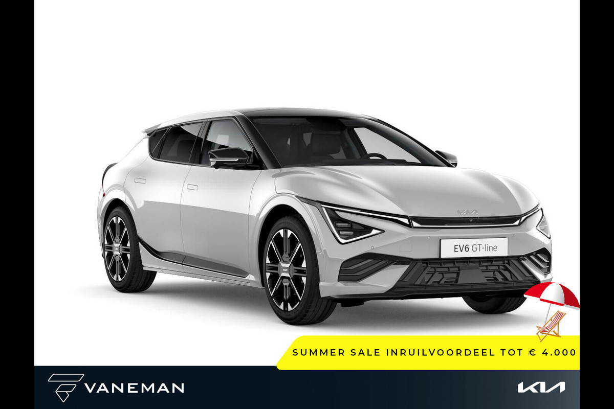 Kia Ev6 Plus AWD 84 kWh | Rijstrooksensor met correctie | Kunstlederen bekleding en interieurdelen Kia Ev6 Plus AWD 84 kWh | Rijstrooksensor met correctie | Kunstlederen bekleding en interieurdelen