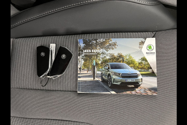 Škoda ENYAQ iV 80 Comfort [ 3-Fase ] (INCL-BTW) *DIGI-COCKPIT | FULL-LED | LEATHER-MICROFIBRE | BLINDSPOT | CAMERA | NAVI-FULLMAP | DAB+ | KEYLESS | HEATED-SPORTSEATS | CARPLAY | AMBIENT-LIGHT | CCS-FASTLOADER | SHIFT-PADDLES |