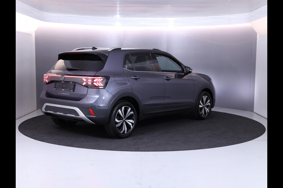 Volkswagen T-Cross 1.0 TSI Style 115 pk Automaat (DSG) | Navigatie | Parkeersensoren | Autom. airco | Matrix LED koplampen | Stoelverwarming |