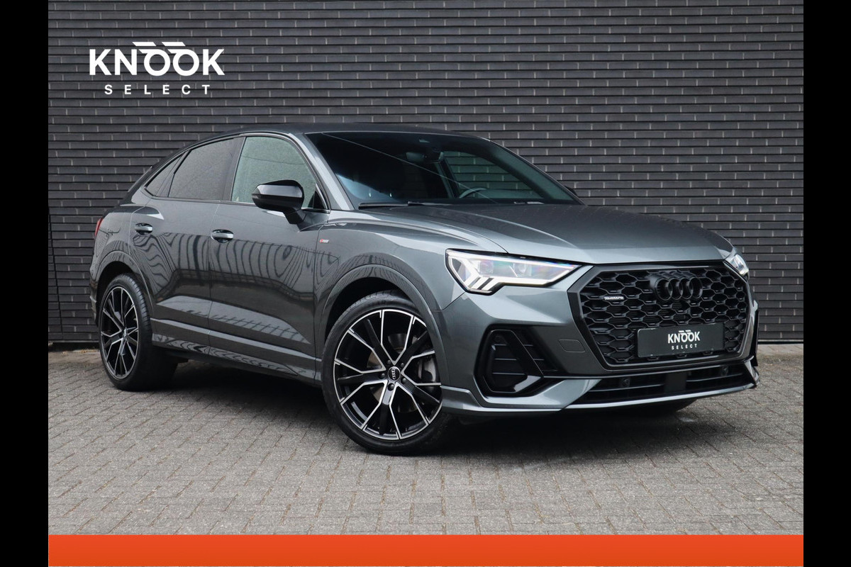 Audi Q3 Sportback 40 TFSI quattro S Edition | 3x S-line | 20" V-spaak Audi Q3 Sportback 40 TFSI quattro S Edition | 3x S-line | 20" V-spaak
