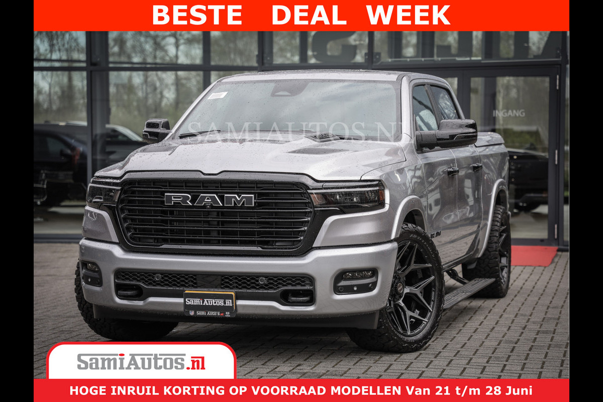 Dodge Ram 1500 Night Premium | Full Option | De Meest Luxe Pick-Up in zijn Klasse | Comfortabele Dubbele Cabine met Royale 5 Zitplaatsen | BPM vrij | Nu Leverbaar uit Voorraad | Voorraad Nr 2215 - 4984 Dodge Ram 1500 Night Premium | Full Option | De Meest Luxe Pick-Up in zijn Klasse | Comfortabele Dubbele Cabine met Royale 5 Zitplaatsen | BPM vrij | Nu Leverbaar uit Voorraad | Voorraad Nr 2215 - 4984
