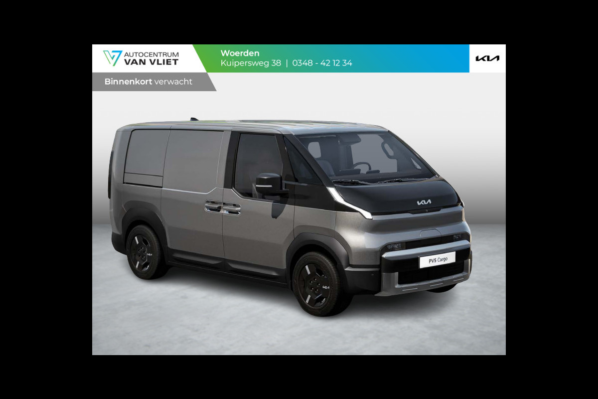 Kia PV5 L2H1 Elite Executive 71.2 kWh | Navi | PDC | 360 Graden Camera | Clima | Adapt. Cruise | BSM | Midden Airbag | 16" | Stoelverwarming & ventilatie | V2L Kia PV5 L2H1 Elite Executive 71.2 kWh | Navi | PDC | 360 Graden Camera | Clima | Adapt. Cruise | BSM | Midden Airbag | 16" | Stoelverwarming & ventilatie | V2L