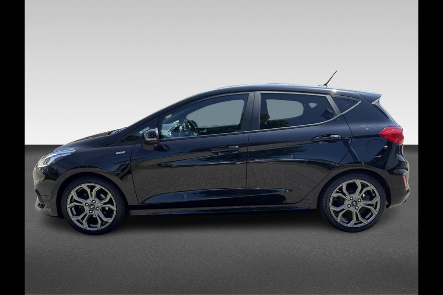 Ford Fiesta 1.0 EcoBoost ST-Line | adaptive cruise | blind-spot | LED | PDC | navi | parkeercamera | allseason banden | climate control