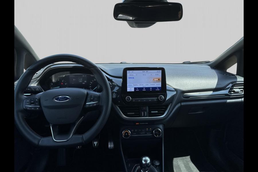 Ford Fiesta 1.0 EcoBoost ST-Line | adaptive cruise | blind-spot | LED | PDC | navi | parkeercamera | allseason banden | climate control