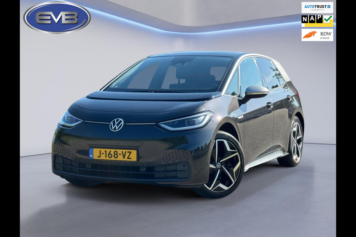 Volkswagen ID.3 First Plus 58 kWh, matrix led, 19 inch, vele opties, 1e eigenaar, 204 pk,Nederlandse auto met nationale auto pas Volkswagen ID.3 First Plus 58 kWh, matrix led, 19 inch, vele opties, 1e eigenaar, 204 pk,Nederlandse auto met nationale auto pas