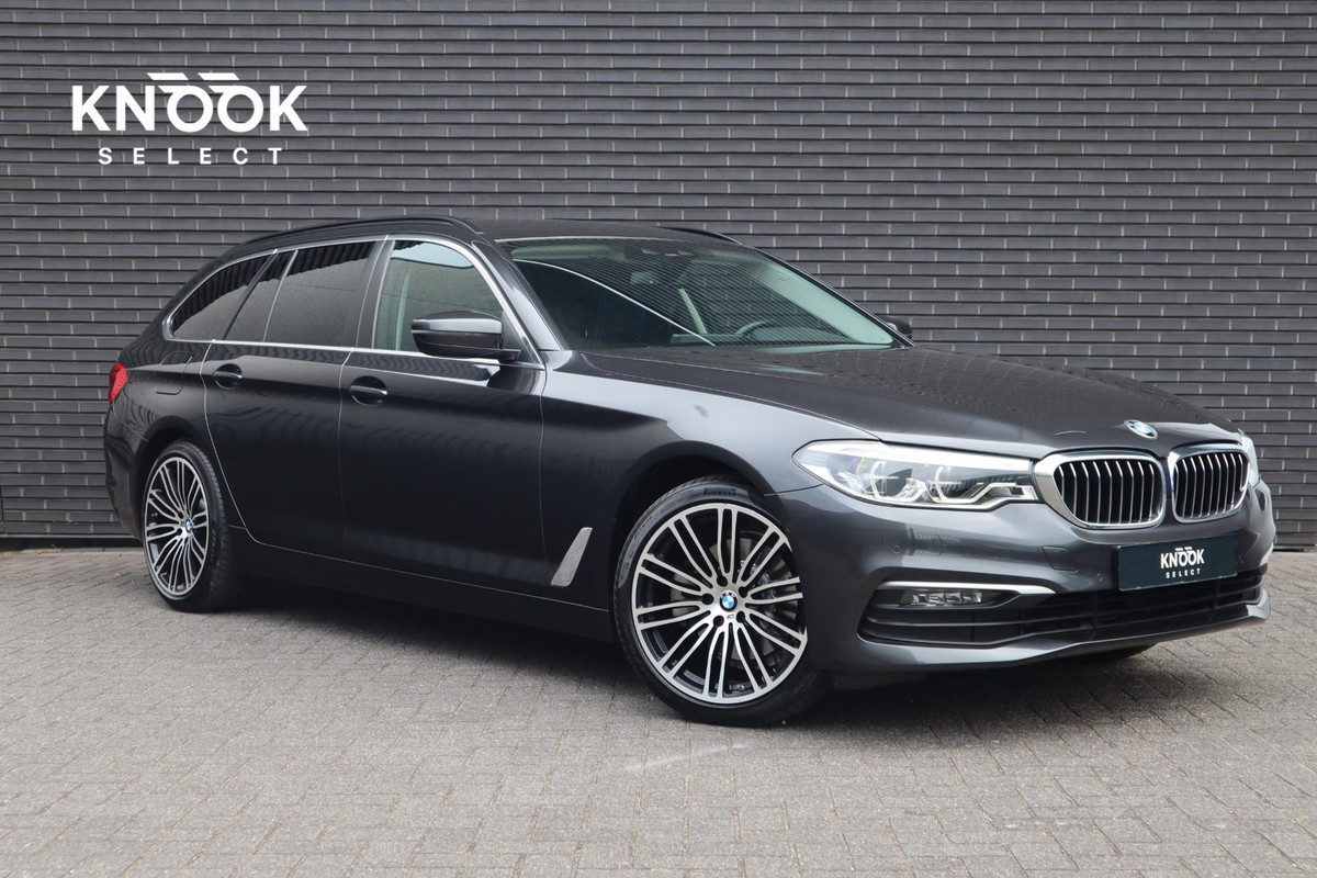 BMW 5 Serie Touring 520i High Executive | Comfortleder + Memory | 4-zone ECC | Adaptive Cruise | Elektr. Trekhaak BMW 5 Serie Touring 520i High Executive | Comfortleder + Memory | 4-zone ECC | Adaptive Cruise | Elektr. Trekhaak