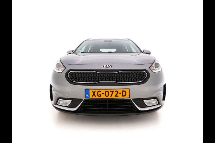Kia Niro 1.6 GDi Hybrid ExecutiveLine Aut. *LEATHER-FABRIC | NAVI-FULLMAP | KEYLESS | CAMERA | COMFORT-SEATS | DIGI-COCKPIT | LANE-ASSIST | ECC | CARPLAY | PDC | 16''ALU*