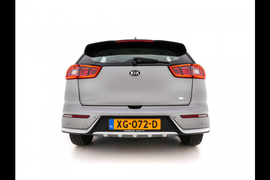 Kia Niro 1.6 GDi Hybrid ExecutiveLine Aut. *LEATHER-FABRIC | NAVI-FULLMAP | KEYLESS | CAMERA | COMFORT-SEATS | DIGI-COCKPIT | LANE-ASSIST | ECC | CARPLAY | PDC | 16''ALU*