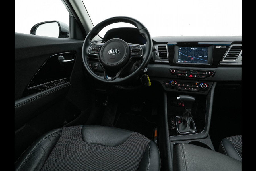 Kia Niro 1.6 GDi Hybrid ExecutiveLine Aut. *LEATHER-FABRIC | NAVI-FULLMAP | KEYLESS | CAMERA | COMFORT-SEATS | DIGI-COCKPIT | LANE-ASSIST | ECC | CARPLAY | PDC | 16''ALU*