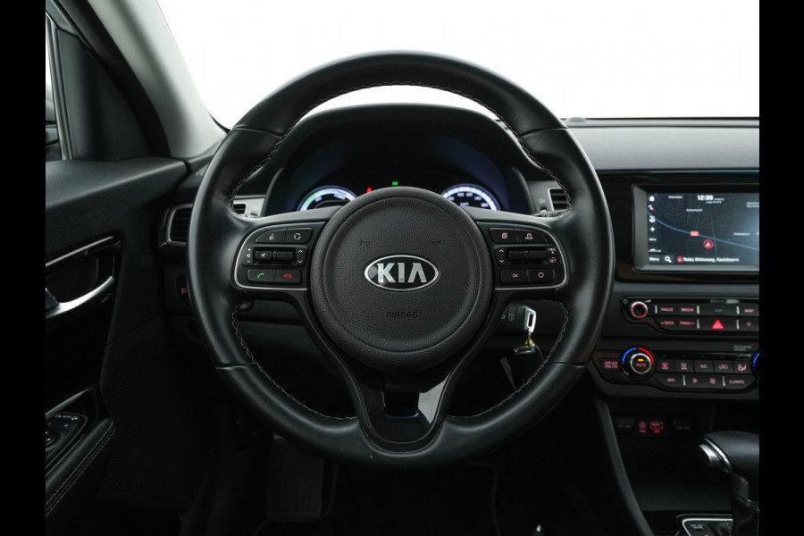 Kia Niro 1.6 GDi Hybrid ExecutiveLine Aut. *LEATHER-FABRIC | NAVI-FULLMAP | KEYLESS | CAMERA | COMFORT-SEATS | DIGI-COCKPIT | LANE-ASSIST | ECC | CARPLAY | PDC | 16''ALU*