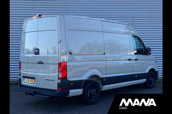 MAN TGE 35 2.0 3.140 140PK Automaat Ascot Gray Airco Cruise Navi Car-Plat Trekhaak Sensoren Camera Multifunctioneel stuurwiel Lane-assis