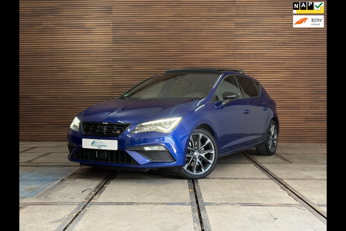 Seat Leon 2.0 TSI FR 191 PK DSG | Beats Audio | Panoramadak | Camera | Leer Seat Leon 2.0 TSI FR 191 PK DSG | Beats Audio | Panoramadak | Camera | Leer