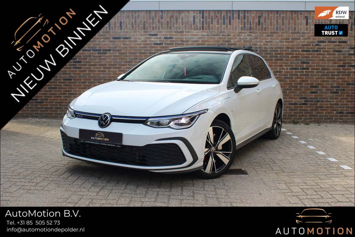 Volkswagen Golf 8 1.4 eHybrid GTE PANO|HUD|IQ Light|245PK Volkswagen Golf 8 1.4 eHybrid GTE PANO|HUD|IQ Light|245PK