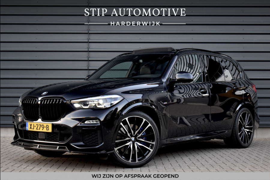 BMW X5 xDrive40i M Sport | Panoramadak | 22'' Velgen | Luchtvering | 4-Wiel Besturing | Harman/Kardon | Camera | Kristallen Pook | Incl. BTW | Orig. NL |