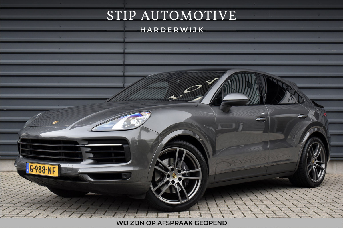 Porsche Cayenne Coupé 3.0 E-Hybrid 462pk | Panoramadak | Sport Chrono | Achterasbesturing | 21'' Velgen | Leder Dashbord | Orig. NL | Porsche Cayenne Coupé 3.0 E-Hybrid 462pk | Panoramadak | Sport Chrono | Achterasbesturing | 21'' Velgen | Leder Dashbord | Orig. NL |
