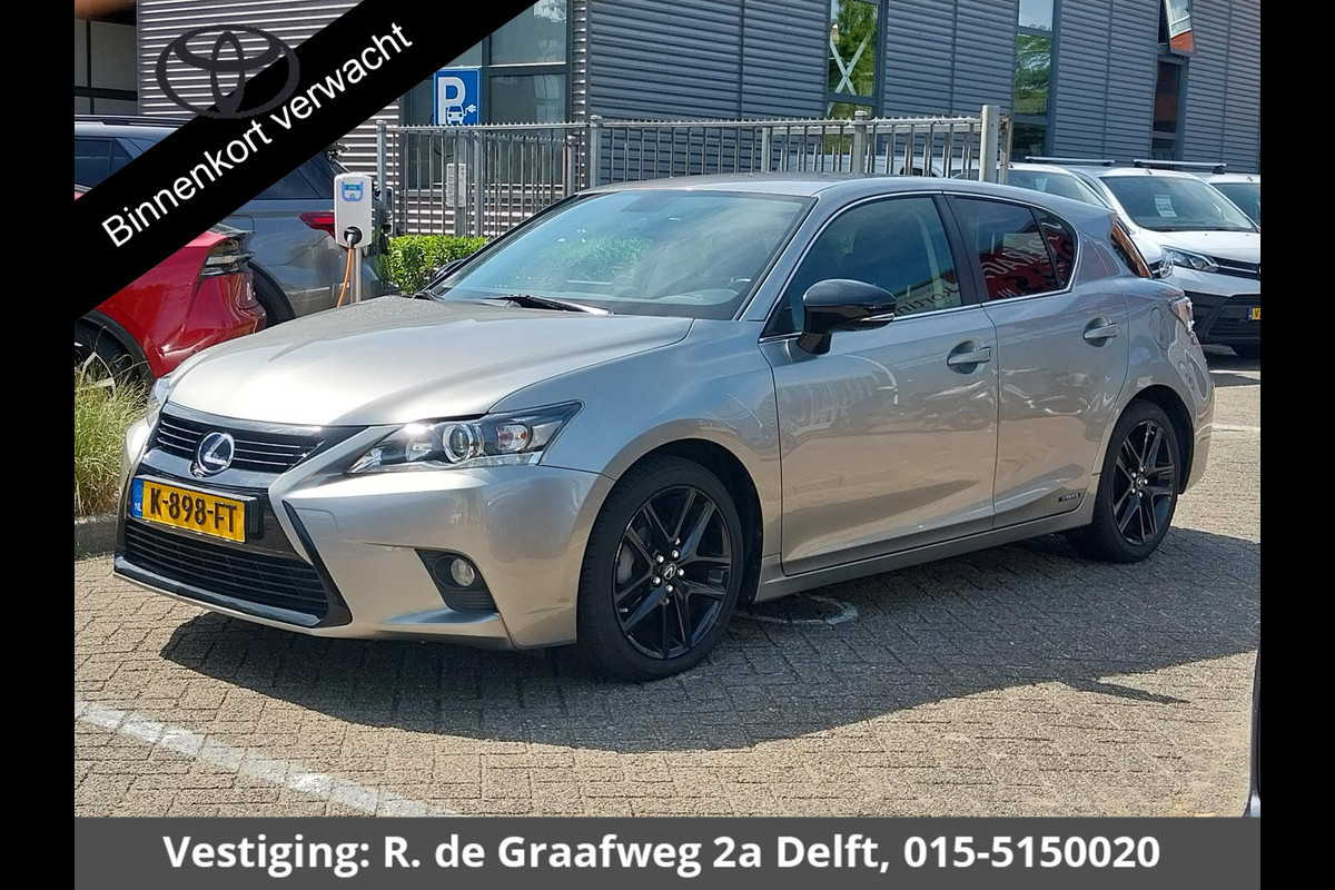 Lexus CT 200h F-Sport Edition | Navigatie | Half Leder | Camera | Lexus CT 200h F-Sport Edition | Navigatie | Half Leder | Camera |