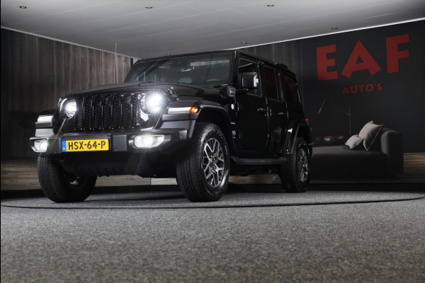 Jeep Wrangler UNLIMITED 4xe 380 Sahara / Sky-One Touch / 360 Camera / Leder / Navi / Ecc / Elek Pakket / Led / Pdc / 18 Inch