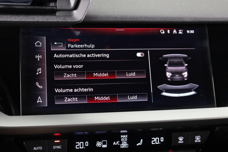 Audi A3 Limousine 30 TFSI Advanced edition 110pk S-tronic | Navigatie | Stoelverwarming | 17 inch lichtmetalen velgen | Parkeerassistent | Climatronic