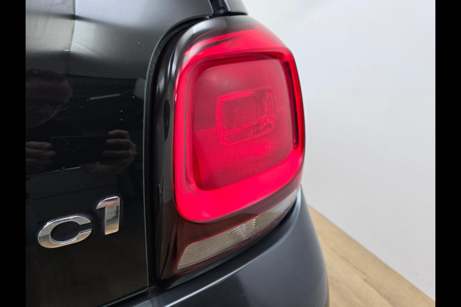 Citroën C1 Occasion 1.0 e-VTi Feel met airco en Led dagrij verlichting | 5 deurs | Unieke kleur | Tweedehands Citroen C1 antraciet