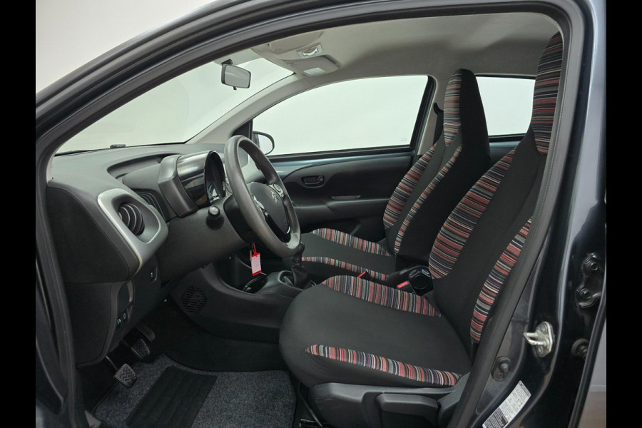 Citroën C1 Occasion 1.0 e-VTi Feel met airco en Led dagrij verlichting | 5 deurs | Unieke kleur | Tweedehands Citroen C1 antraciet