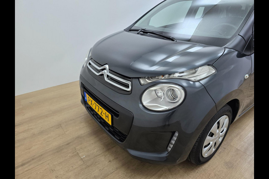 Citroën C1 Occasion 1.0 e-VTi Feel met airco en Led dagrij verlichting | 5 deurs | Unieke kleur | Tweedehands Citroen C1 antraciet